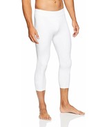 Adidas Men&#39;s CD7154 Training Alphaskin Tech 3/4 Tights White ( L )  - $88.57 CAD