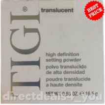 TIGI Cosmetics High Definition Setting Powder - Translucent 0.58 oz - £8.44 GBP