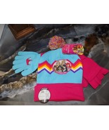 Disney Princess  Multi-Color 3 PC Beanie Hat, Flip-Top Glove, Glove Set ... - $13.50