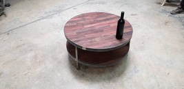 Wine Barrel Coffee Table - Kolo - Made from large California oak wine tanks - £678.65 GBP