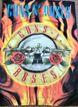 30/42 Rare Guns N Roses Tapestry. Made In Italy  - $28.71