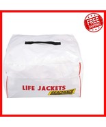 Heavy-Duty Nylon Life Jacket Storage Bag - Holds 6 Jackets, Easy Carryin... - $40.47 CAD
