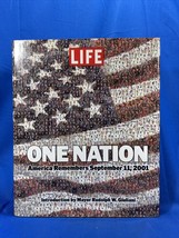 One Nation Special Edition America Remembers Sept 11 2001 Time Life 1st Edition - £6.38 GBP