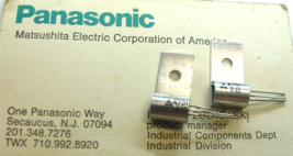 2 NOS Matsushita-Panasonic 2SA751 Si PNP 1 W -30V Vcbo 1.5A NTE383 Trans... - $8.48