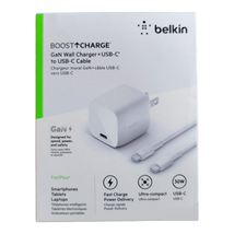 Oem Original Belkin Wall Home Travel Charger USB-C Cable For Samsung Motorola Lg - £13.22 GBP