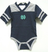 NCAA Notre Dame Fight Navy Gray Creeper Small Green ND Logo Two Feet Ahead #252 - £12.74 GBP