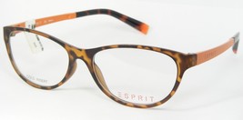 Esprit ET17456 COLOR-545 Matt Tortoise Eyeglasses Glasses 17456 51-15-135mm - £50.48 GBP