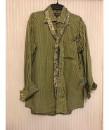 C.Allen Long Sleeve striped shirt Men&#39;s size 16.5 36/37 Ships N 24h - $914.48 MXN