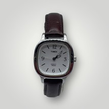 Timex Watch Analog Quartz Women’s Wrist Watch Leather Band New Battery - £11.59 GBP