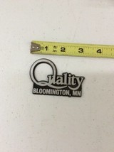 QUALITY BLOOMINGTON MN Vintage Car Dealer Plastic Emblem Badge Plate - £23.59 GBP