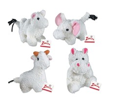 Fleecy Friends Soft Squeaker Dog Toy Camel Hippo Elephant Llama or Set o... - £6.64 GBP+