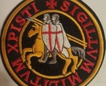 Knight s templar circle christian order 4 inch patch  large  thumb155 crop