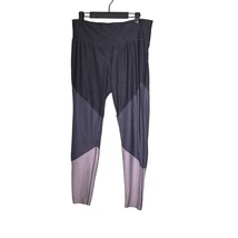 C9 by CHAMPION Size 1X Womens Gray Colorblock Cropped Athletic Leggings ... - £7.49 GBP