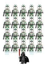 21Pcs/set 442nd Siege Battalion Clone Trooper Army Star Wars Minifigures - £26.08 GBP