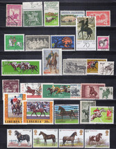 ZAYIX Horses Stamp Collection Mint/Used Farm Animals Pets 101623S128 - £6.35 GBP