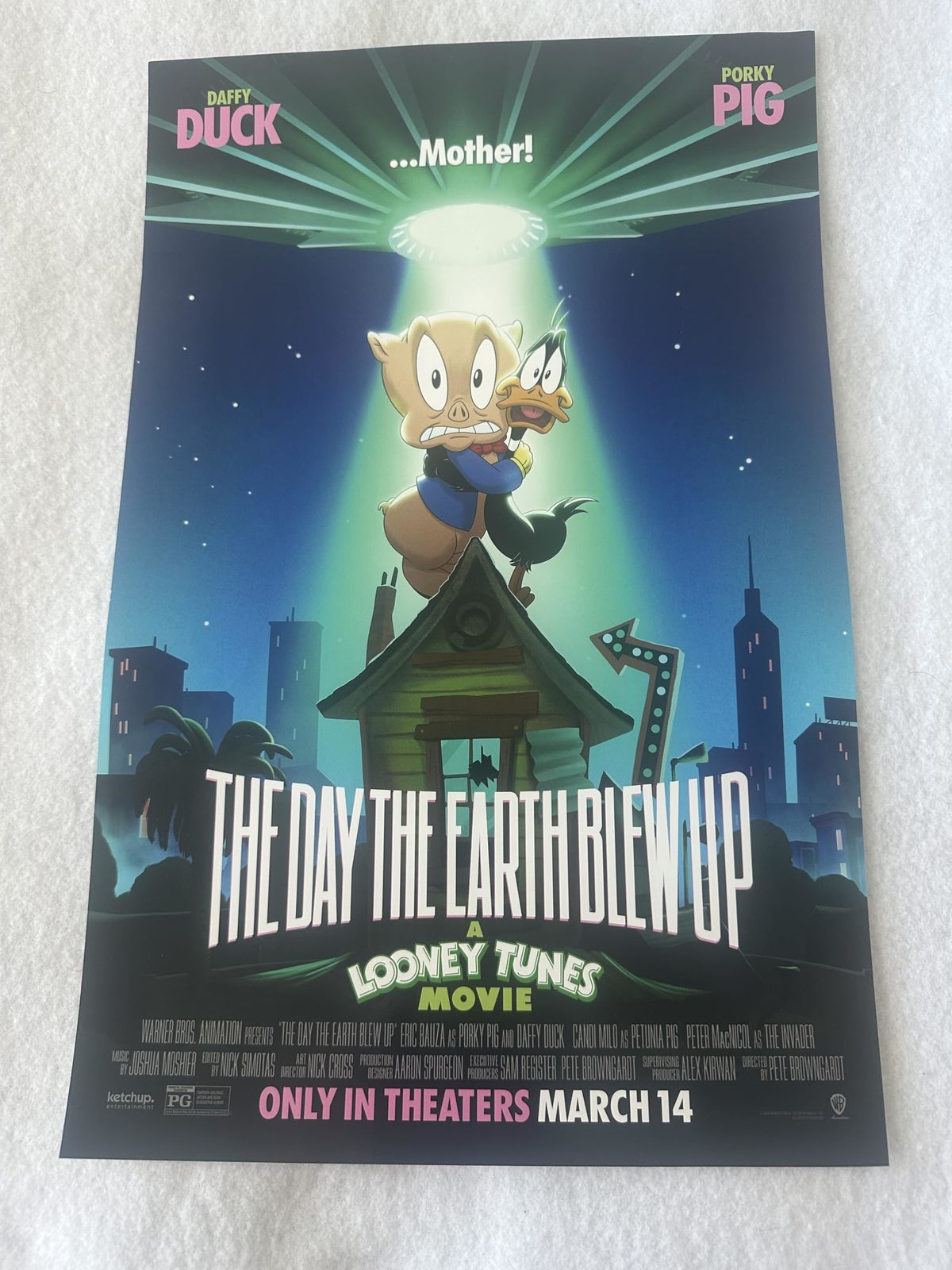 THE DAY THE EARTH BLEW UP 11"x17" Original Promo Movie Poster 2025 ...