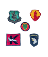 x4 Vintage Airborne Military Fighter Patches Eagle Fighter Wing - £23.32 GBP