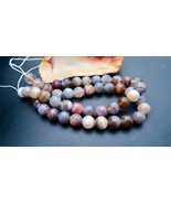 Beautiful Multi Color Untreated Botswana Agate 8.5-8.7mm Beads 15.65&quot; St... - €37,95 EUR