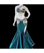 Custom Belly Dance Costume: Luxury Festival Cosplay, Stage Wear - $12,154.47 MXN