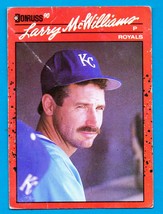 1990 Donruss Regular #709 Larry McWilliams, Kansas City Royals Baseball ... - $1.00