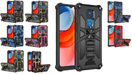 Tempered Glass /Tactical Stand Case Cover For Motorola Moto G Play 2021 XT2093DL - £7.33 GBP+