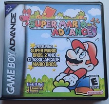 Super Mario Advance Super Mario Bros 2 CASE ONLY Game Boy Advance GBA Box - $13.97