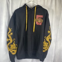 Men&#39;s Five Finger Death Punch Dragon Tat Zippered Hooded Sweatshirt XL - EUC - £34.83 GBP
