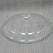 Vintage Pyrex or Rival Crock Pot Slow Cooker Glass Lid Model #408 8 3/4 Inch - £17.58 GBP