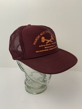 Vintage Trucker Hat MARSH AUCTION SERVICE Whitesburg TN Snapback Cap Exc... - £11.39 GBP