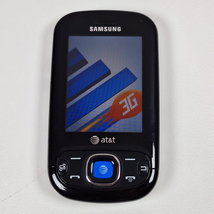 Samsung Strive SGH-A687 Black/Silver QWERTY Keyboard Slide Phone (AT&amp;T) - £15.97 GBP