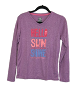 The North Face Girl&#39;s Long Sleeve Reaxion Long Sleeve T-Shirt, Sweet Vio... - $659.42 MXN