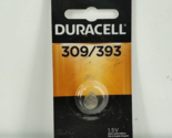 Duracell 309/393 Silver Oxide Button Long-Lasting Battery 1.5 Volt 1 Count - $7.13