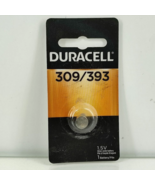 Duracell 309/393 Silver Oxide Button Long-Lasting Battery 1.5 Volt 1 Count - £5.63 GBP