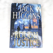 Used Book Rough Justice by Jack Higgins Hardcover Book Thriller Suspense - $4.74