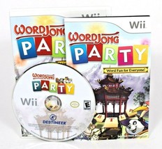 WordJong Party (Nintendo Wii, 2008) 100% Complete (Word Tile Game) - £7.44 GBP