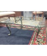 Schnadig Regency Style Glass Top Coffee Table - $572.00