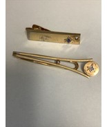 Lot Of Two Masonic Gold Tone Tie Clips/Bars - $25.71 CAD