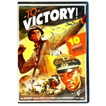 To Victory: 10 Classic WWII Films (3-Disc DVD Set, 1940) Like New ! - £10.97 GBP