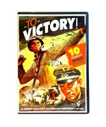 To Victory: 10 Classic WWII Films (3-Disc DVD Set, 1940) Like New ! - £10.08 GBP