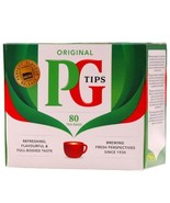 PG TIPS 160 COUNT TEA BAGS 2X80 COUNT BOXES 05/2026 NEW - $17.81