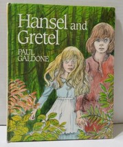 Hansel and Gretel Paul Galdone Hardcover 1982 Fairy Tale Fable  - £29.76 GBP