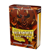 Dragon Shield Japanese Sleeves Classic Box of 60 - Crimson - $39.79