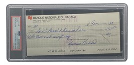 Maurice Richard Signed Montreal Canadiens  Bank Check #60 PSA/DNA - £190.74 GBP