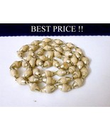 TULSI BEAD BRACELET MALA SILVER CHAIN TULSI ~Basil Rosary Used In Medica... - $830.93 MXN