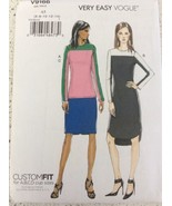 Lot Of 2 Sewing Patterns McCall’s 7715 Vogue 9166 Easy Tunic Dress Skirt... - £7.92 GBP