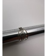 Vintage Silverplate Shrine Of Mary Virgin Mary Spoon Ring Size 8.5 R155 - $21.48 CAD