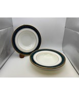 Set of 3 Royal Doulton Bone China BILTMORE Rim Soup Bowls - $2,980.92 MXN