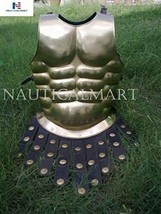 NauticalMart Roman Muscle Armor Medieval Greek Cuirass - Halloween Costume Gold - £152.00 GBP