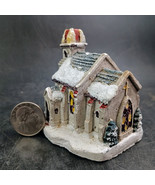 A Dickens Christmas Collection Miniature &quot;Town Church&quot; c.1988 DCS006, RS... - $12.00