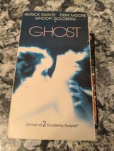 Rare White Tape VHS Movie - “Ghost” 1990 - Swayze, Moore, Goldberg - £3.86 GBP